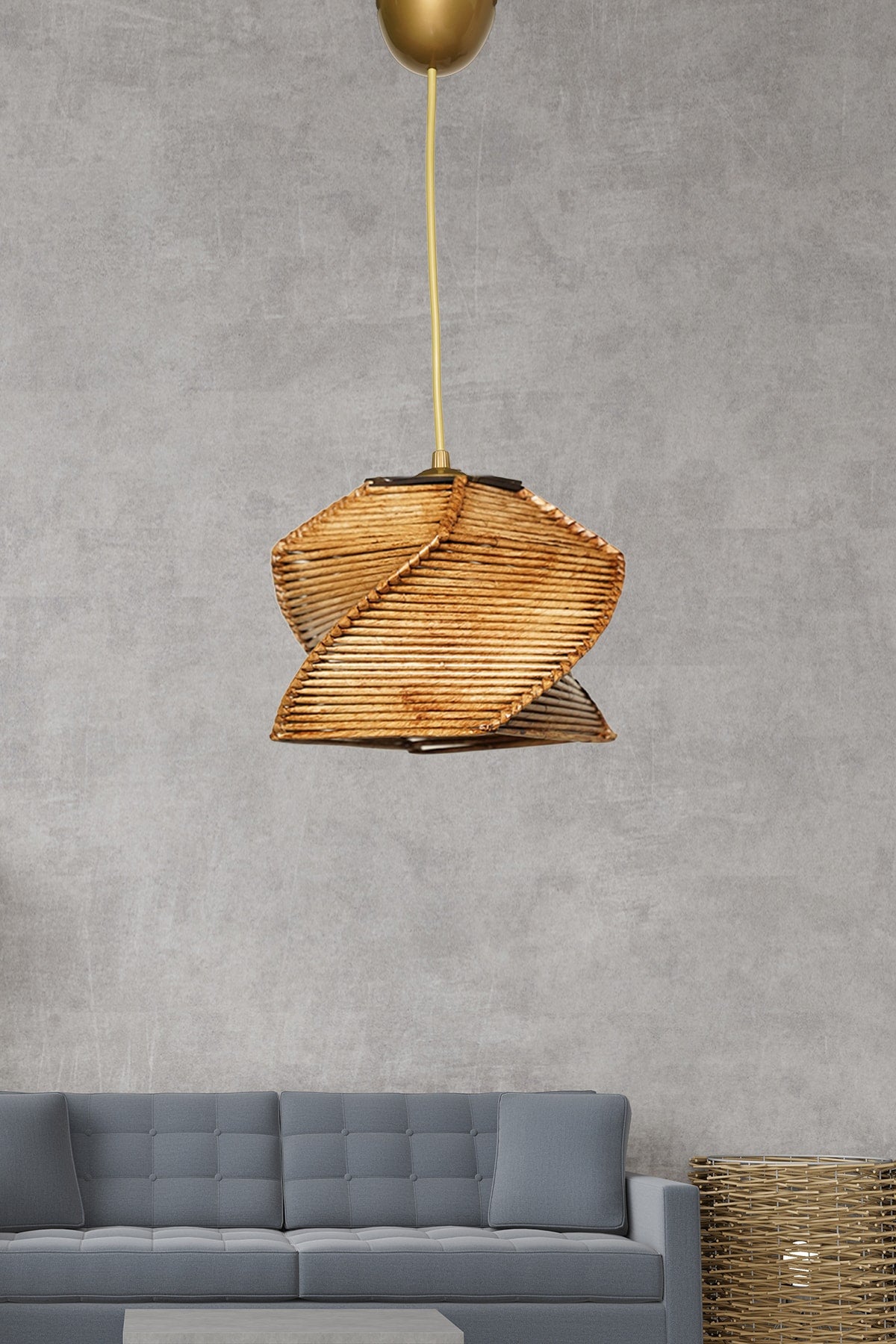 Stylo Single Pendant Lamp Antique Hnmd-42
