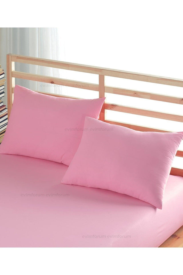 Piece Light Pink Cotton Zippered 50x70 Cm Pillow Cover - Swordslife