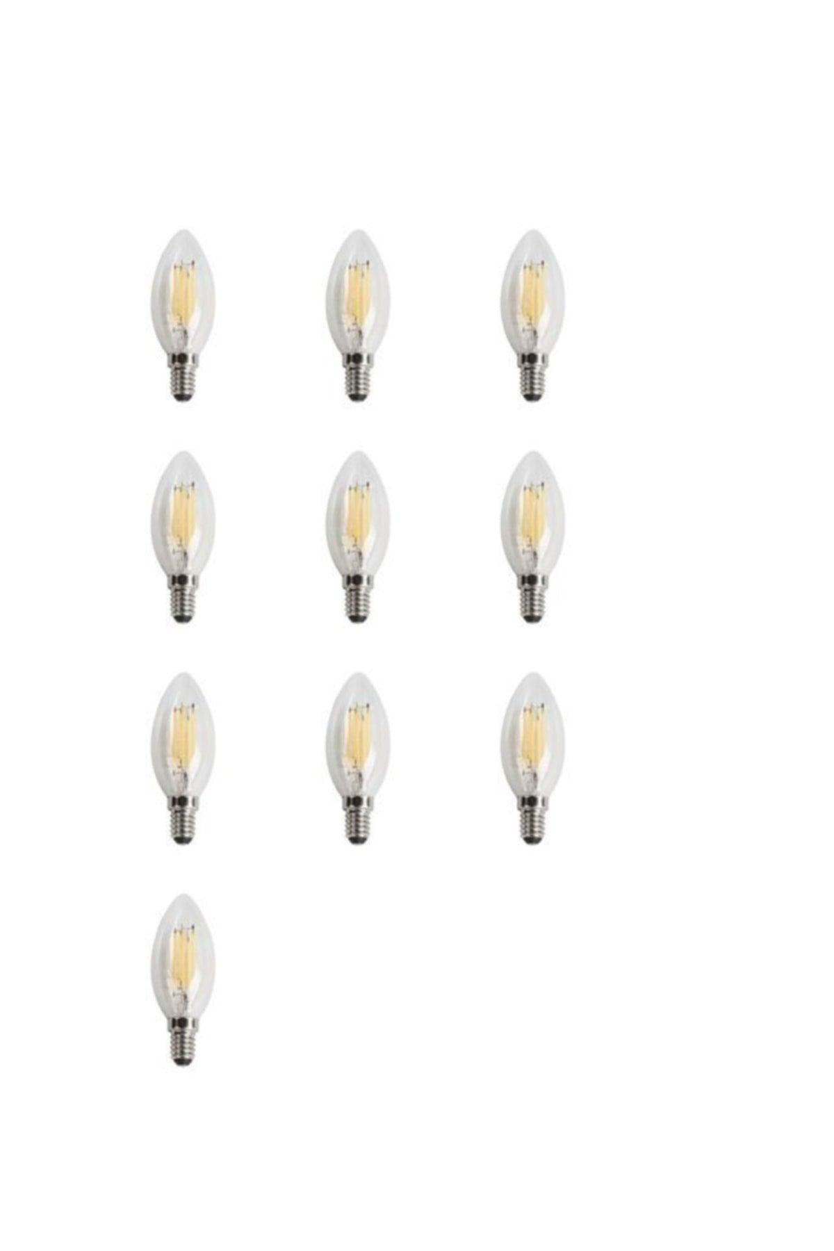 10 Pcs E14 Socket Filament Led Daylight