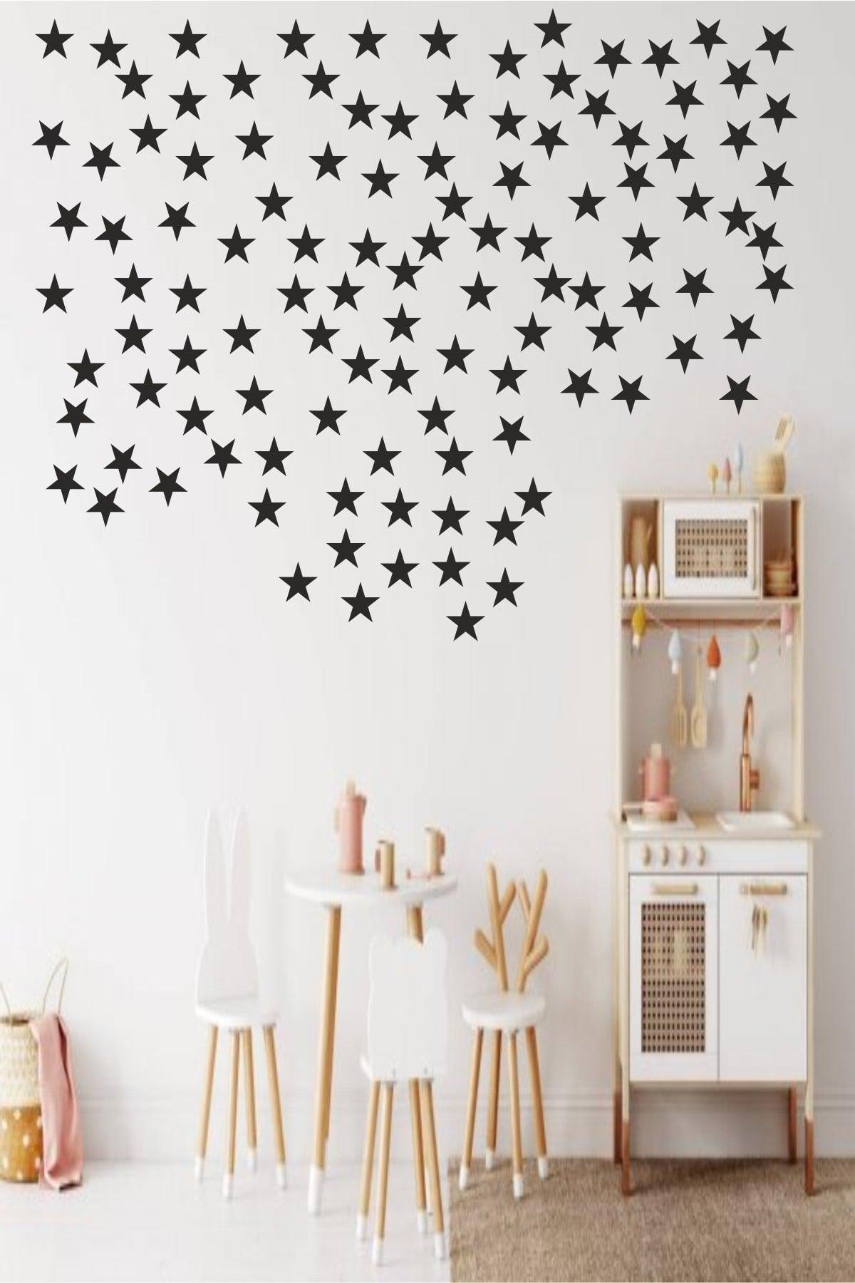 100 Pieces Mdf Laser Cut 3 cm Star - Swordslife