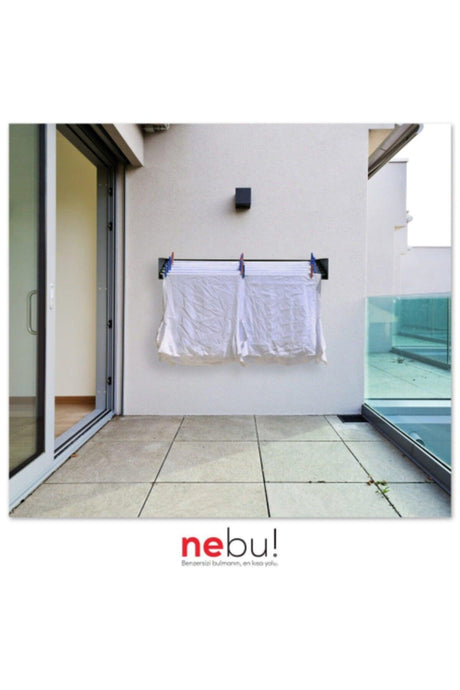 100 Cm Indoor And Outdoor Wall Mounted Laundry