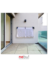 100 Cm Indoor And Outdoor Wall Mounted Laundry