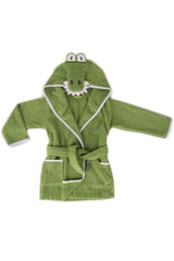 100% Cotton Animal Figured Hooded Kids Bathrobe - Swordslife