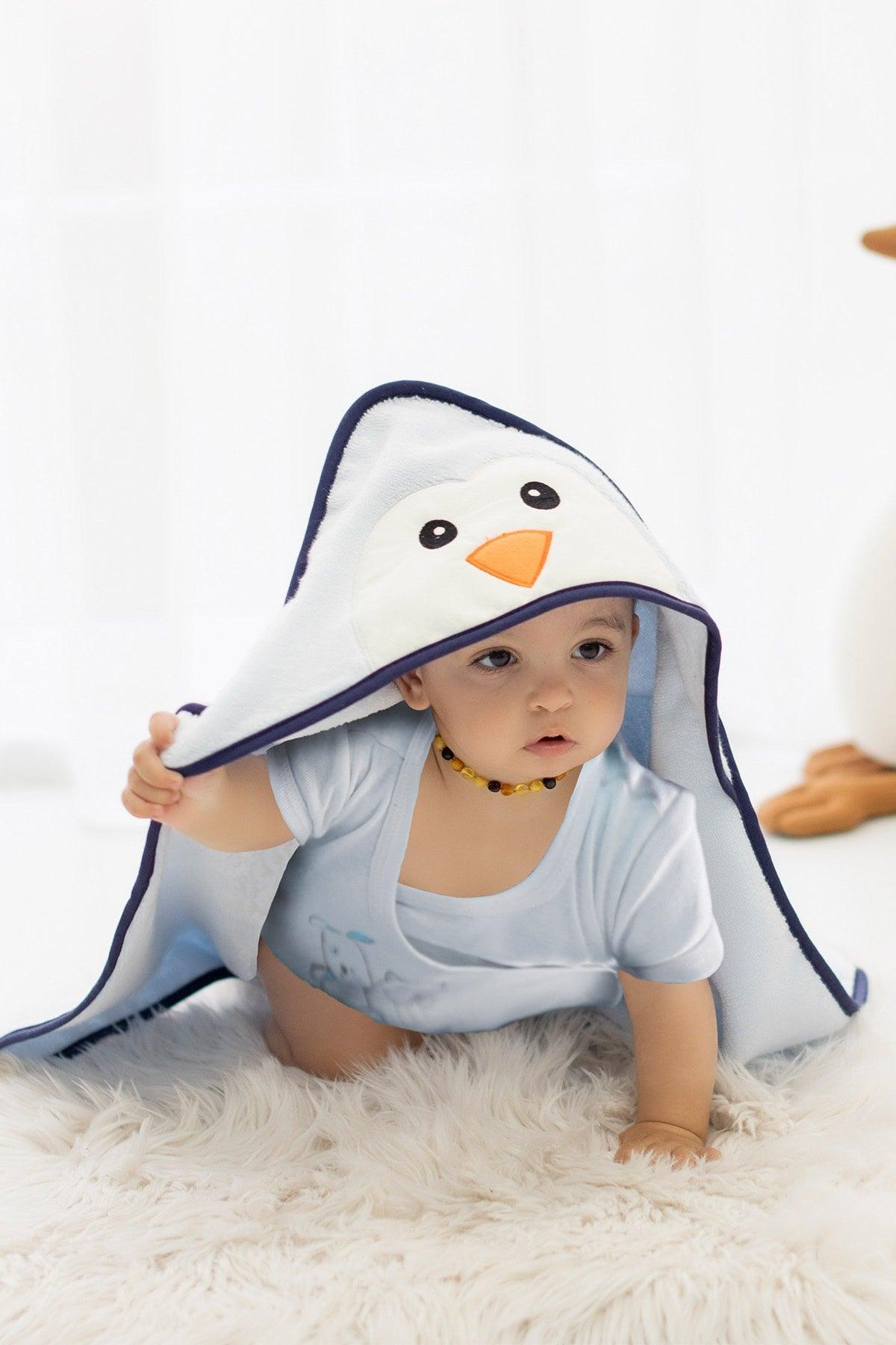 100% Cotton Baby Swaddle Towel- Penguin - Swordslife