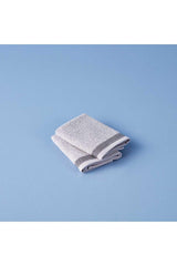 100% Cotton Bill 2 Pcs Hand Towel Light Gray