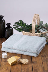 100% Cotton Green Set of 2 Bath Towels - Set of 2 90x150 - Swordslife