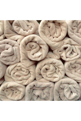100% Cotton Hand Face Towel Set of 6 Caramel Colored Towels 30x50 - Swordslife