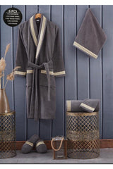 100% Cotton Single Bathrobe Set - Swordslife