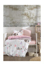 100% Cotton Baby Sweety Dogs Pink Baby Duvet Cover Set - Swordslife