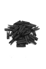 100 pcs. Black Wooden Pegs 2.5cm (10 pcs.)