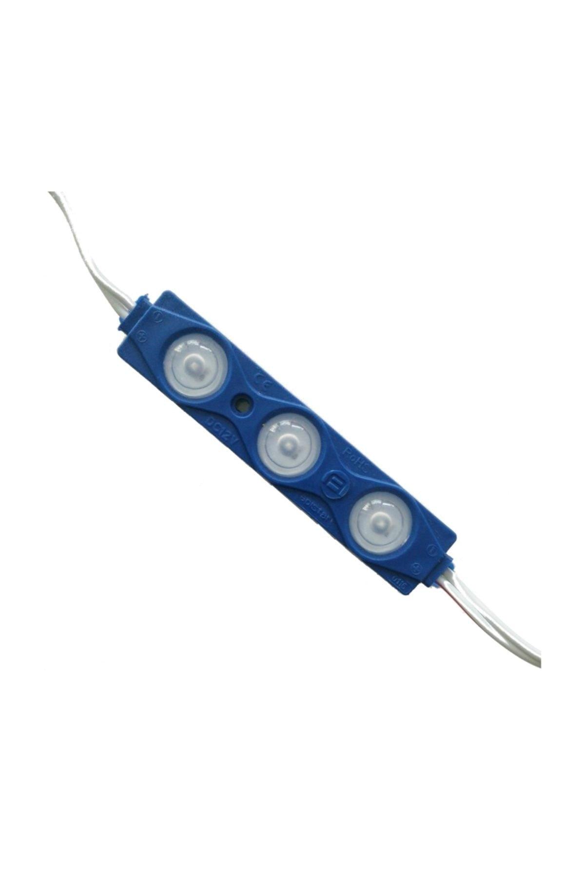 100 Pieces Lens Module Led 1.5 Watt Blue