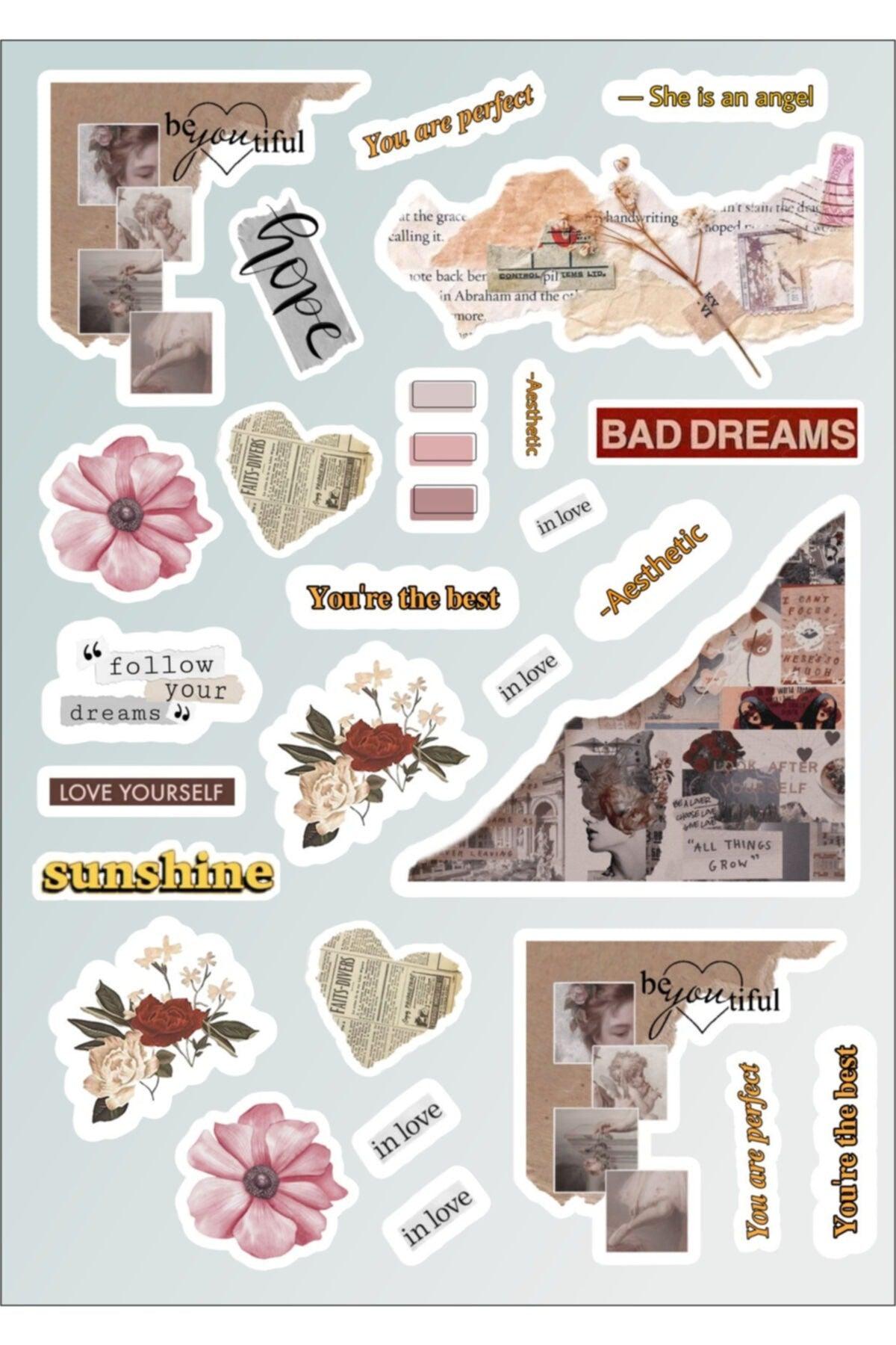 124 Pieces Elite Sticker Pack - Agenda -