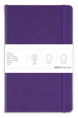 13x21 Elastic Notebook Square Purple