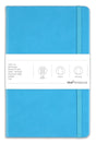 13x21 Elastic Notebook Square Turquoise