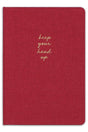 14x20 Hard Cover Notebook Dotted Cardinal