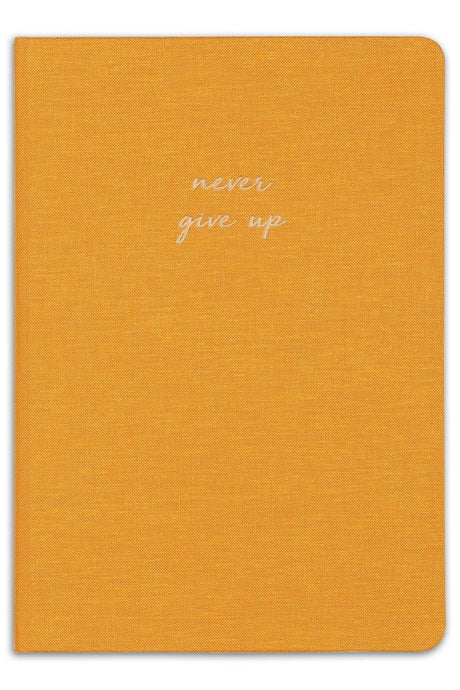 14x20 Hard Cover Notebook Dotted Mustard