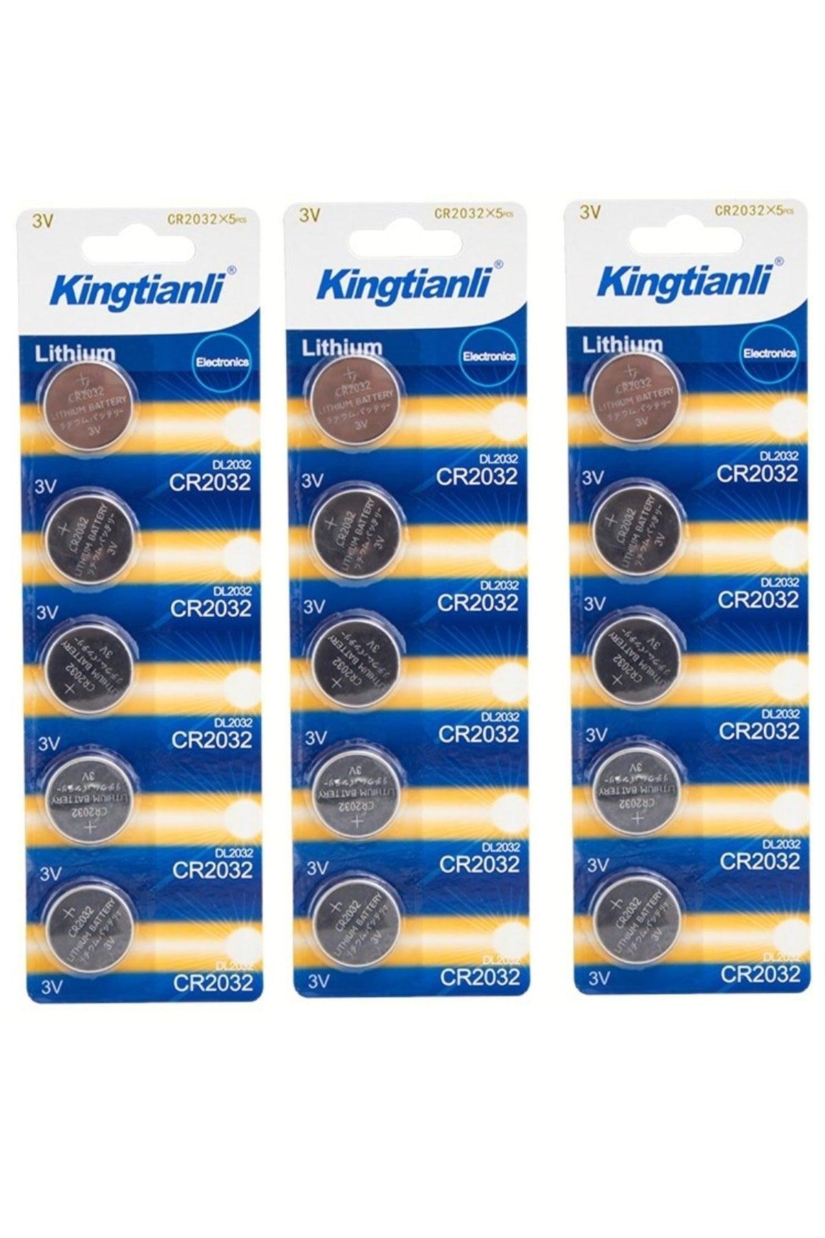 15 Pcs 3 Volt Cr2032 Lithium Coin Battery (cr