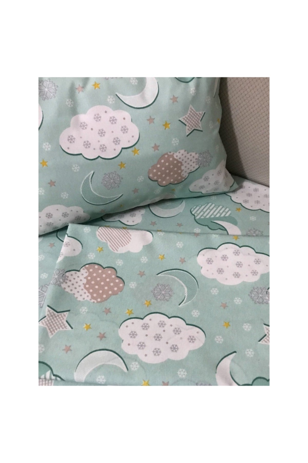 Zippered Baby Duvet Cover Set