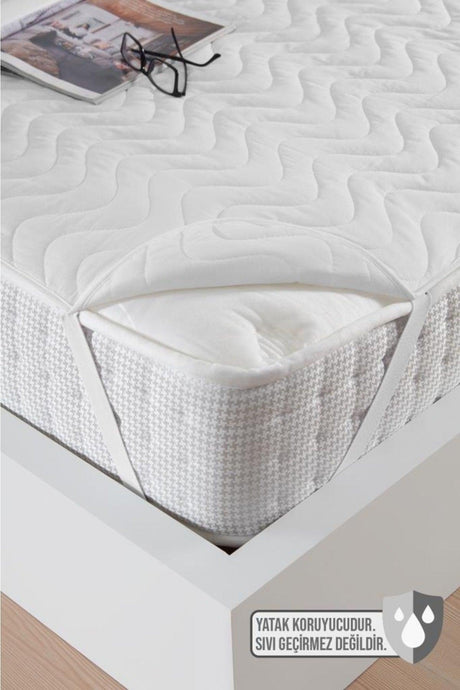 Quilted Corner Elastic Fused Mattress Protector Mattress - Swordslife