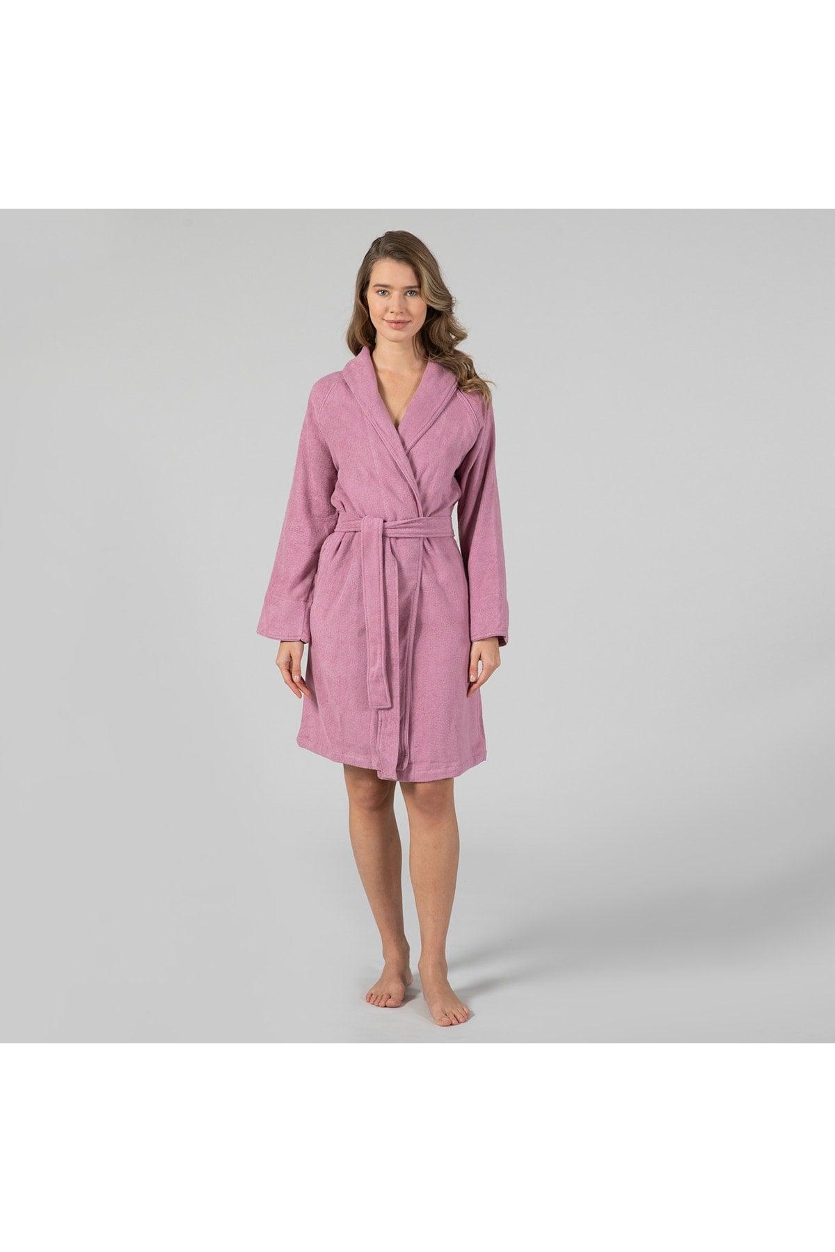 Solid Unisex Bathrobe Orchid - Swordslife