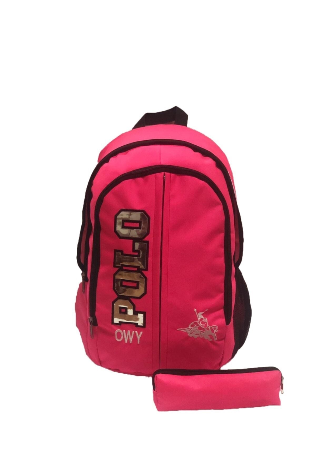 Gokidy Polo Middle School-High School Backpack And Pencil Holder Set