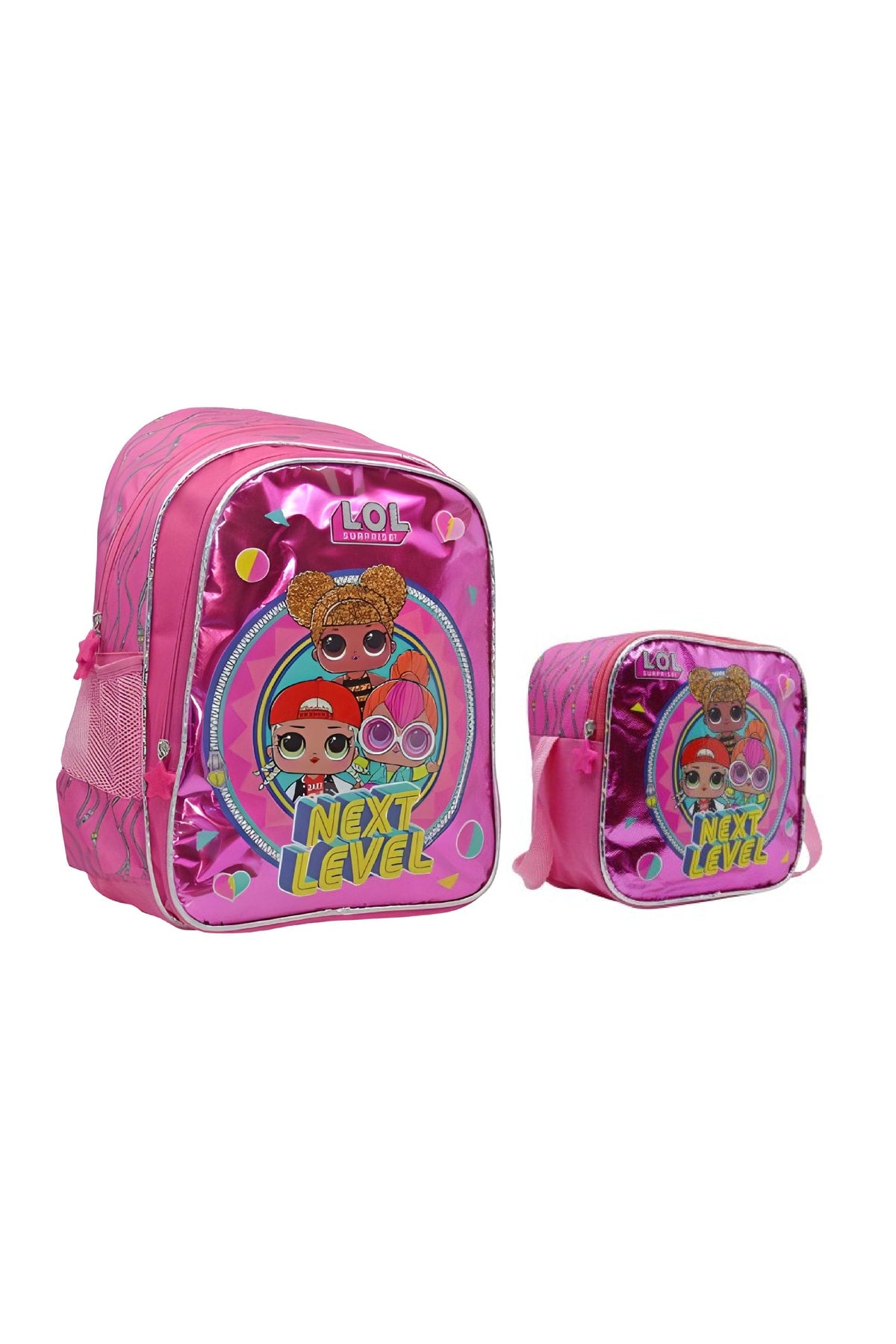 - Lol Omg School Backpack And Lunch Box Set