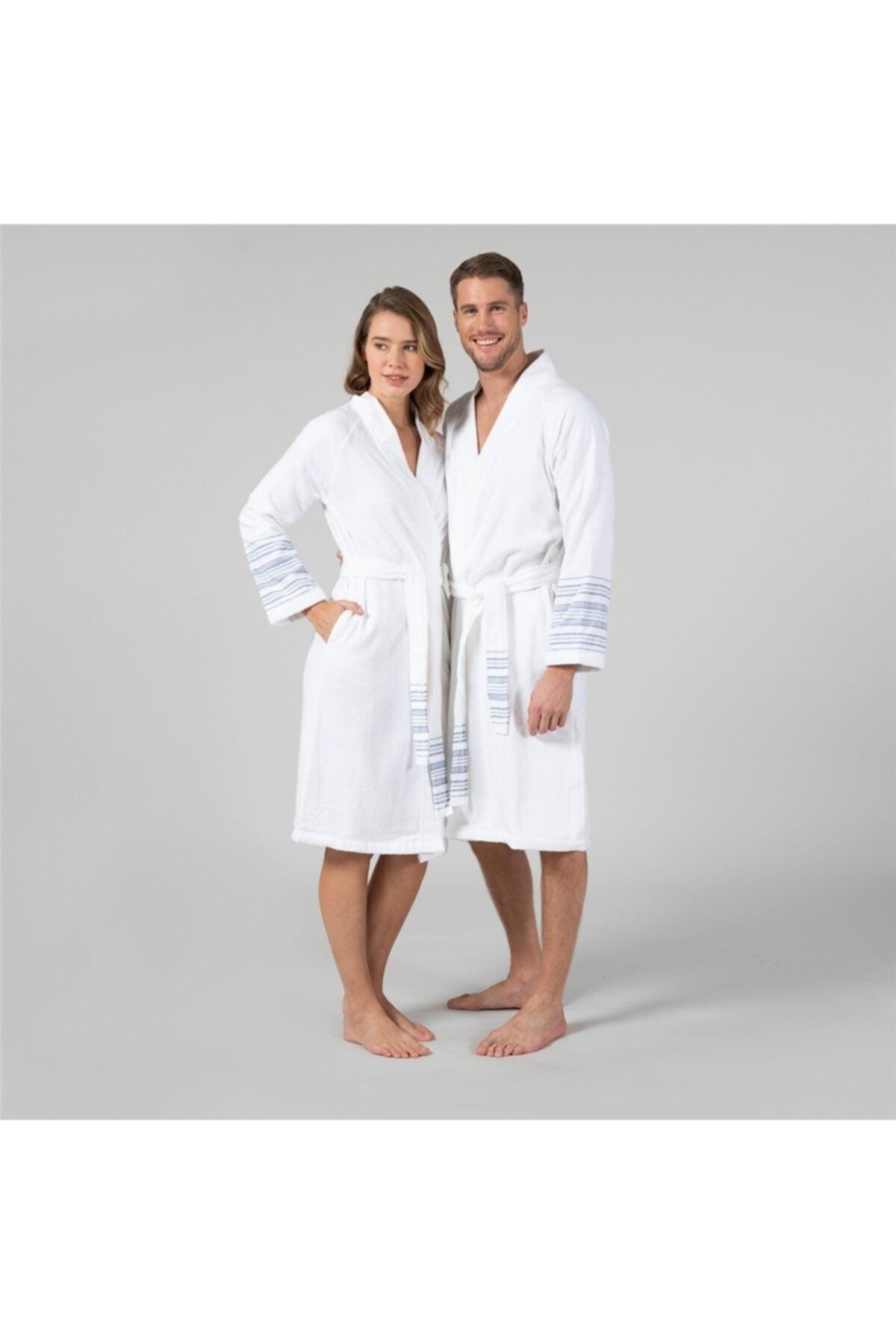 Deep Unisex Bathrobe Lazuli Blue - Swordslife