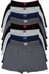 Men's Combed Plain Boxer 6 Pcs