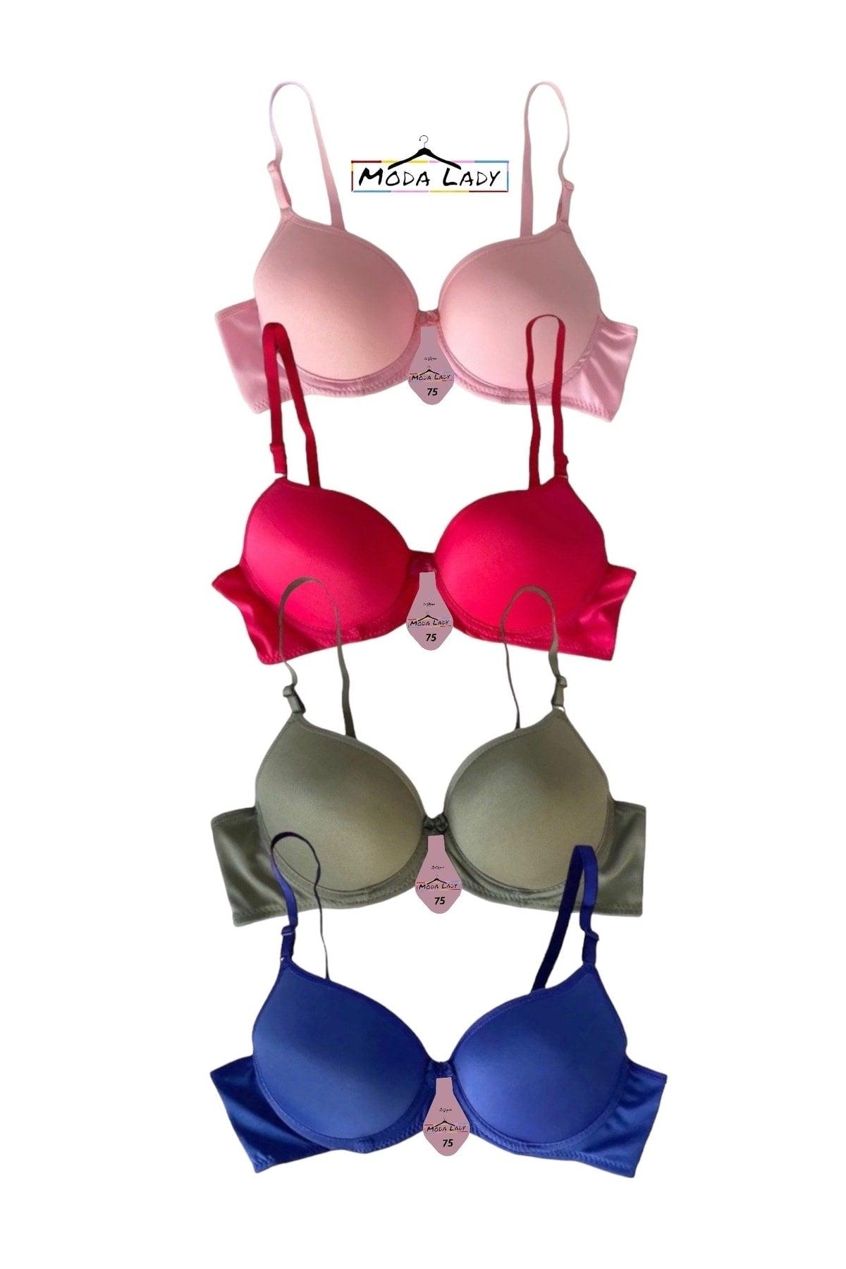 4 Pieces Bras With Filled Underwire - Swordslife