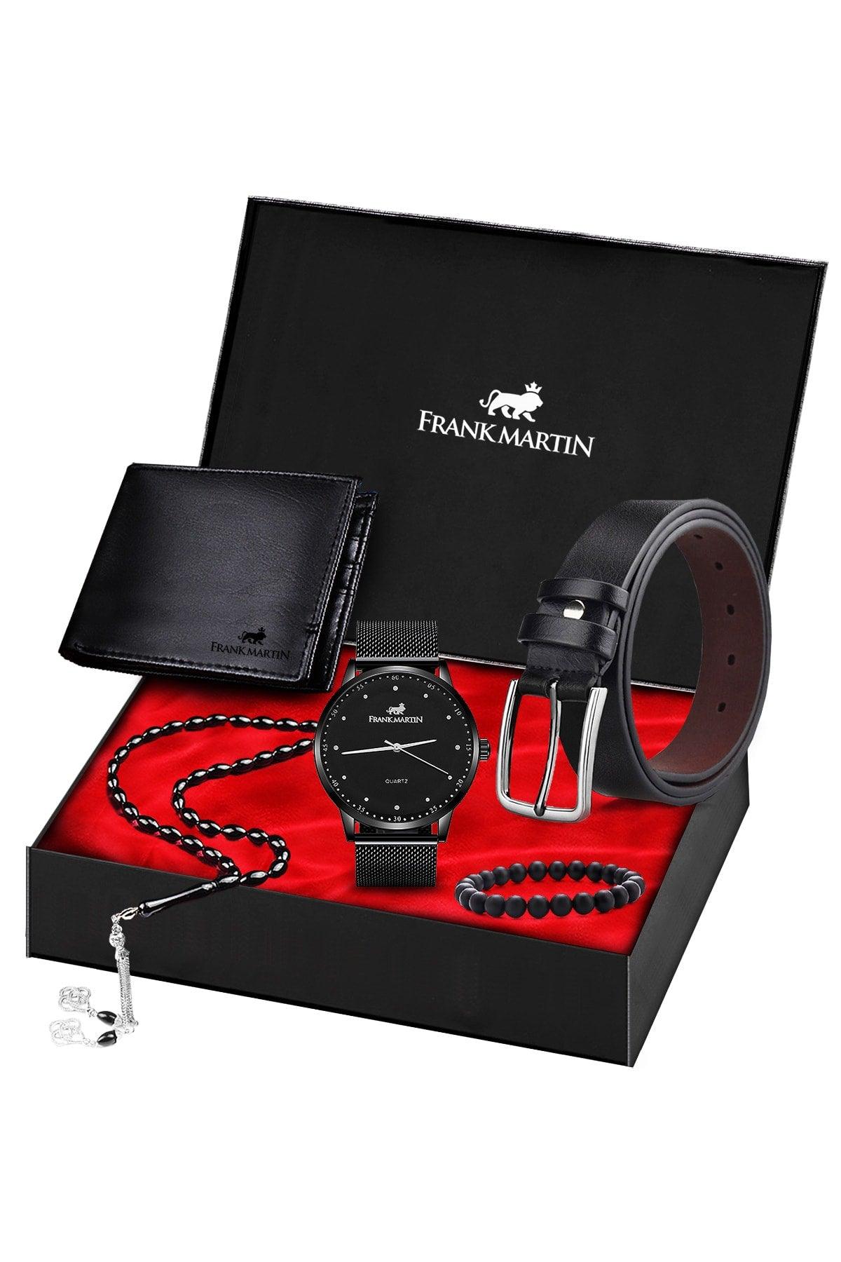 Men's Watch Wallet Belt Gift Set 20-001 - Swordslife