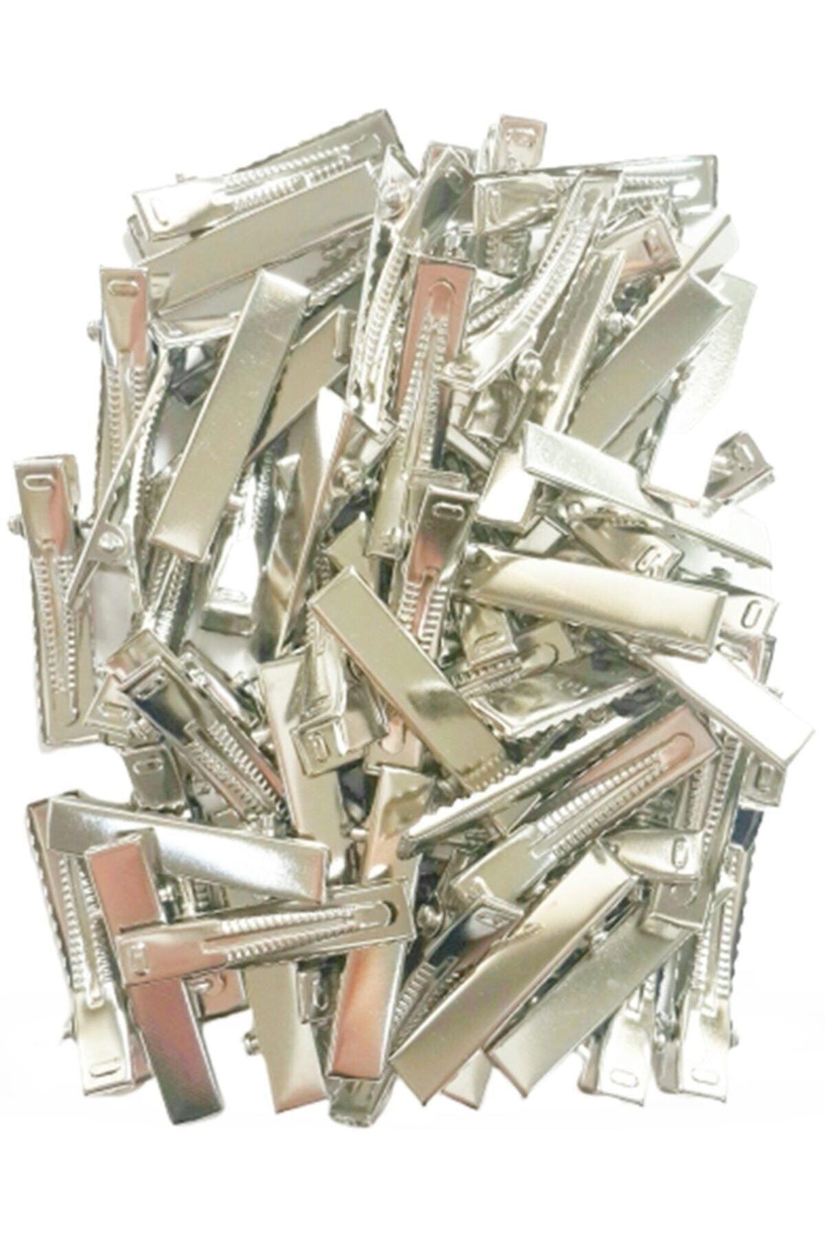 Metal Clasp Clasp - Crocodile Buckle 50 Pcs. Package 4.5 Cm - Swordslife