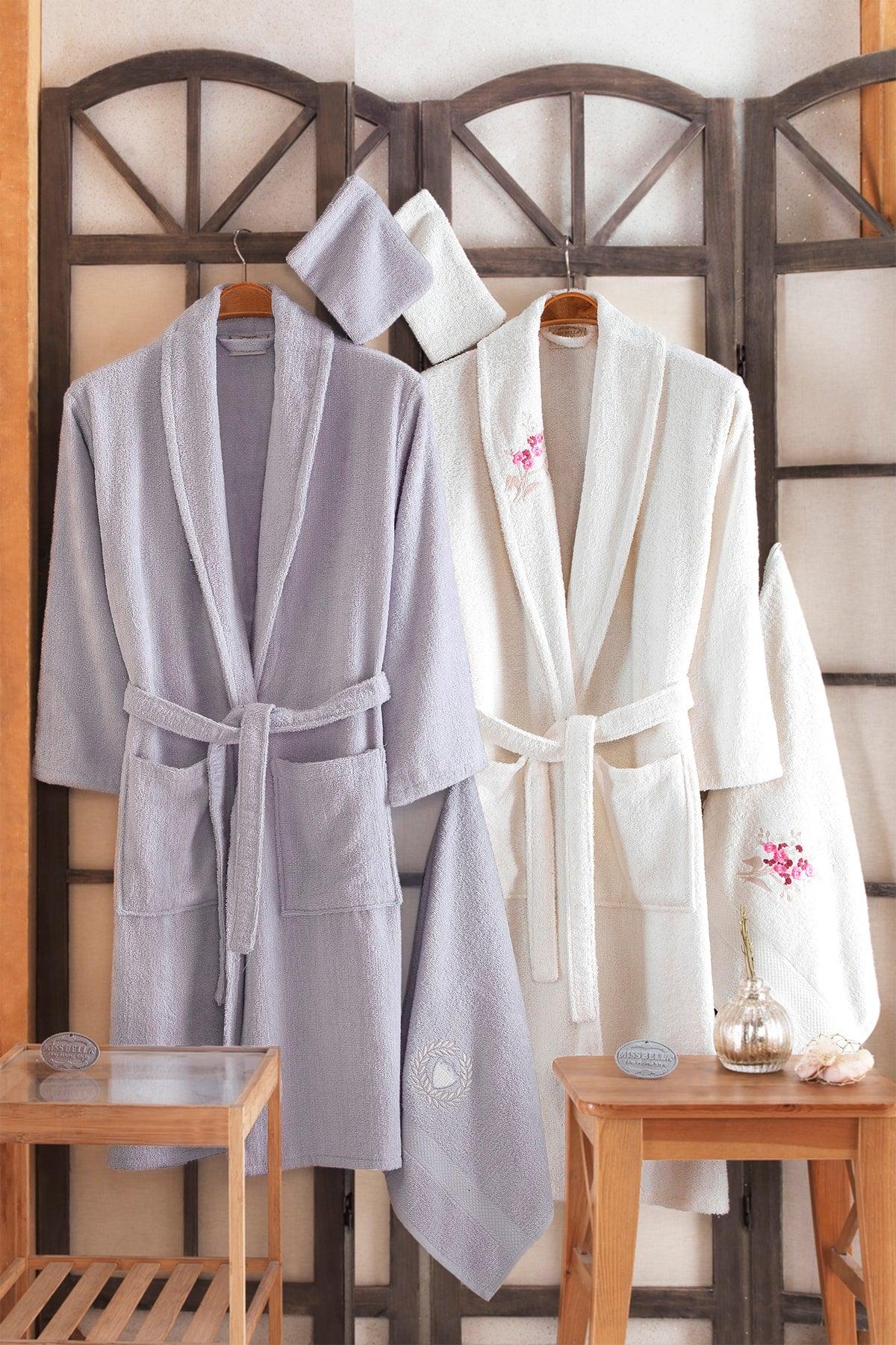 Pamuxu 8 Piece Family Bathrobe Set - Swordslife