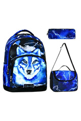 Printed Boy's School Bag