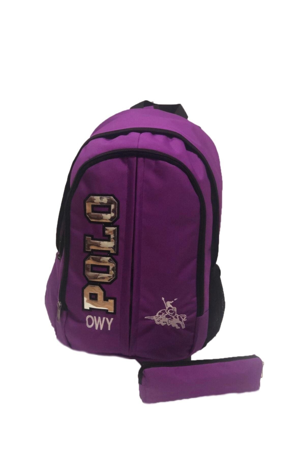 Gokidy Polo Middle School-High School Backpack And Pencil Holder Set