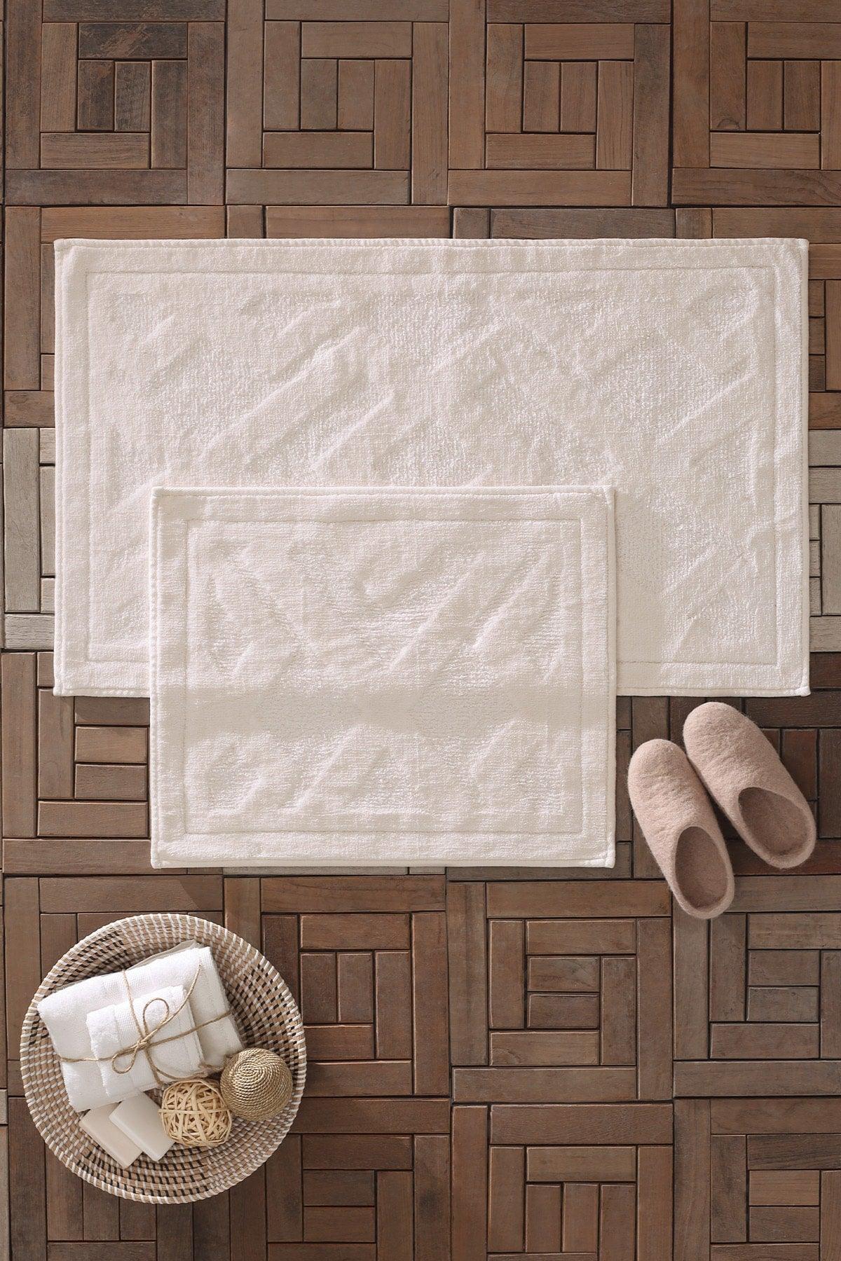 Milo Bath Mat Set - Ecru - Swordslife