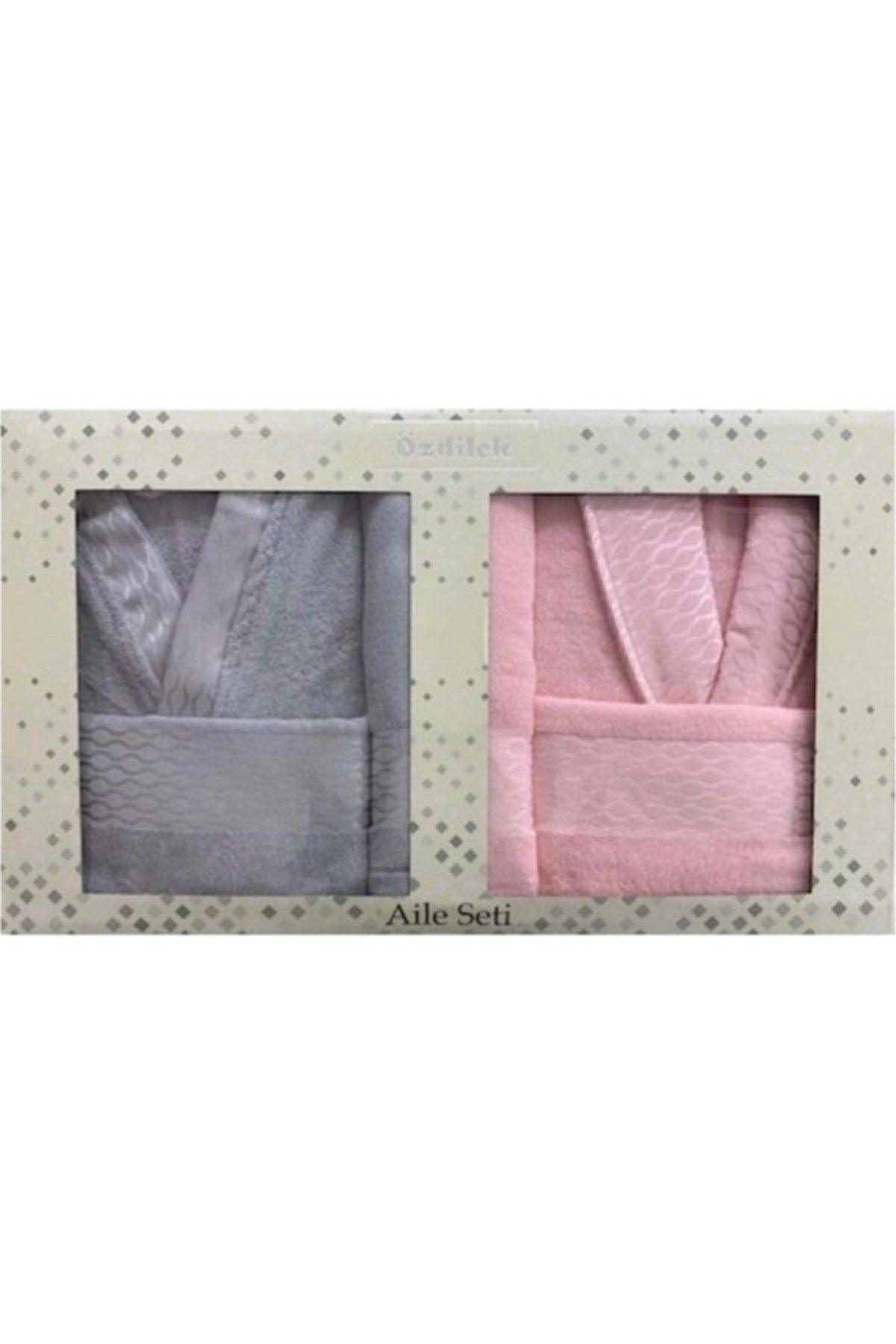 Family Bathrobe Set Elissa Gray Powder - Swordslife