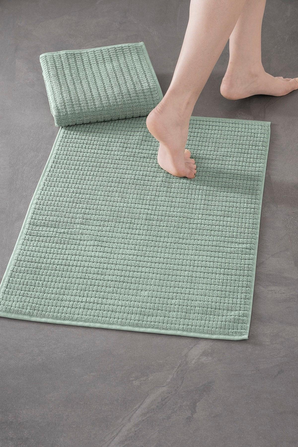 Penta Bathmat 303 - New Trend, 50x75cm. 2pcs. Premium Foot Towel / Bath Mat Set - Swordslife