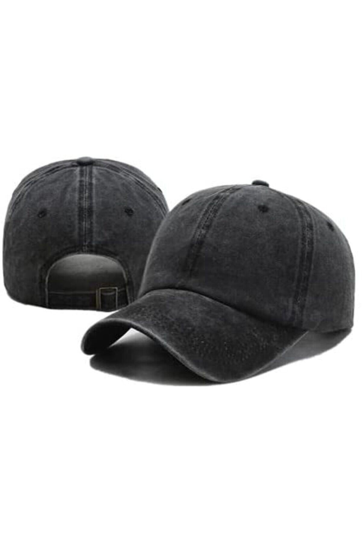 Solid Color Anthracite Cap 2020 New Trend Tumbled Unisex Hat