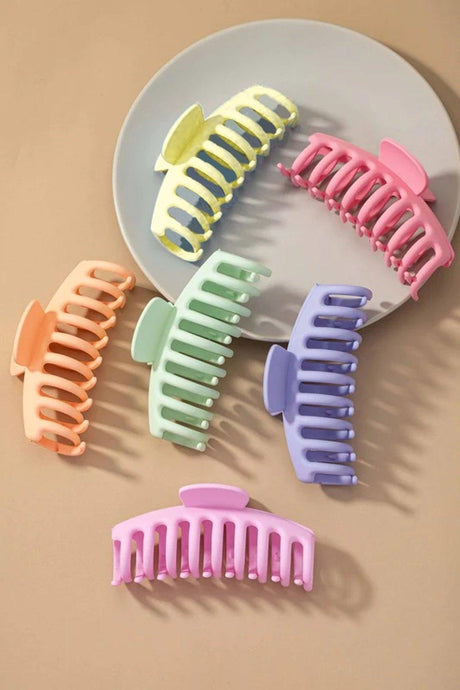 Women's 6-Piece Colorful XL Clasp Set - Swordslife