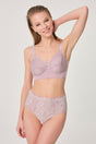 Soft Lilac Larisa Extra Minimizer Bra - Swordslife