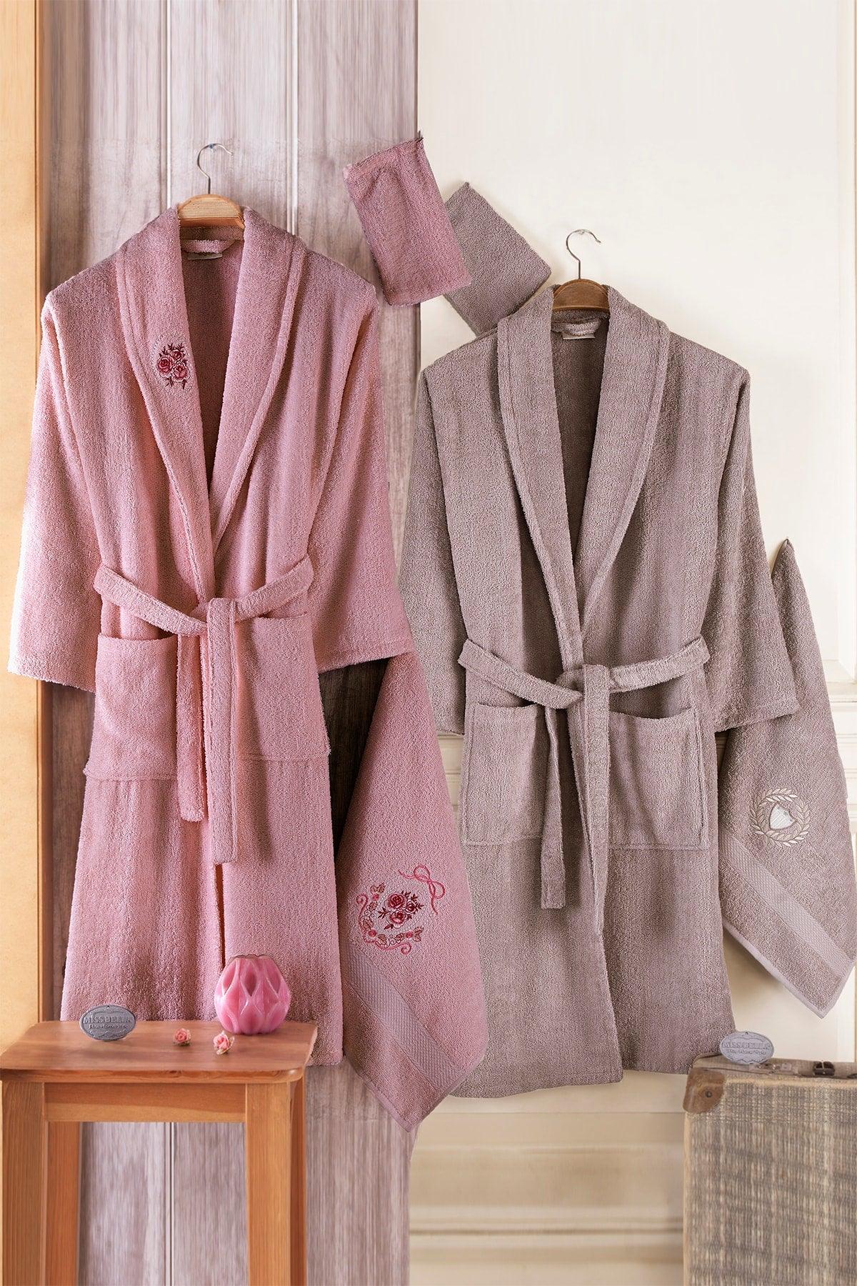 Pamuxu 8 Piece Family Bathrobe Set - Swordslife