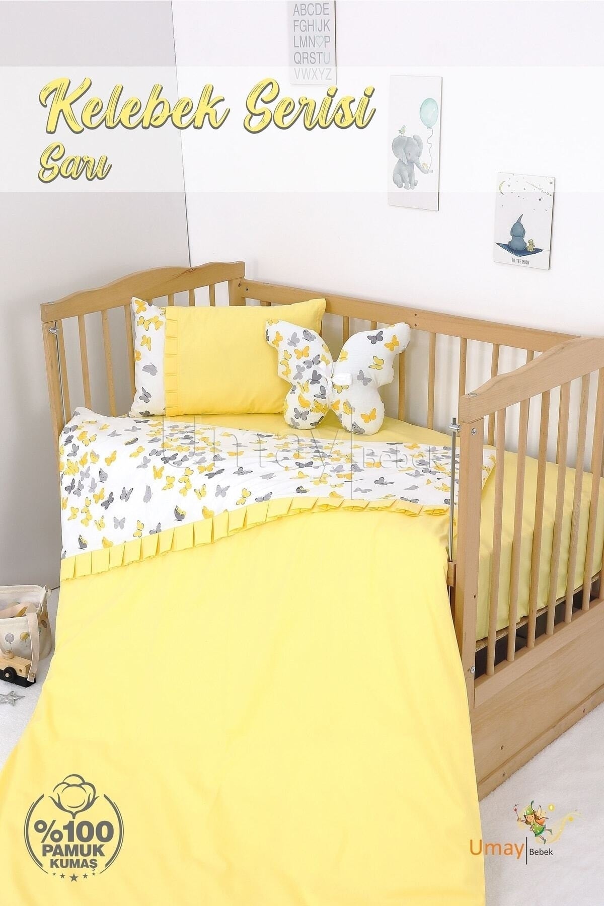 Baby Duvet Cover Set, Bed Sheet - 100% Cotton