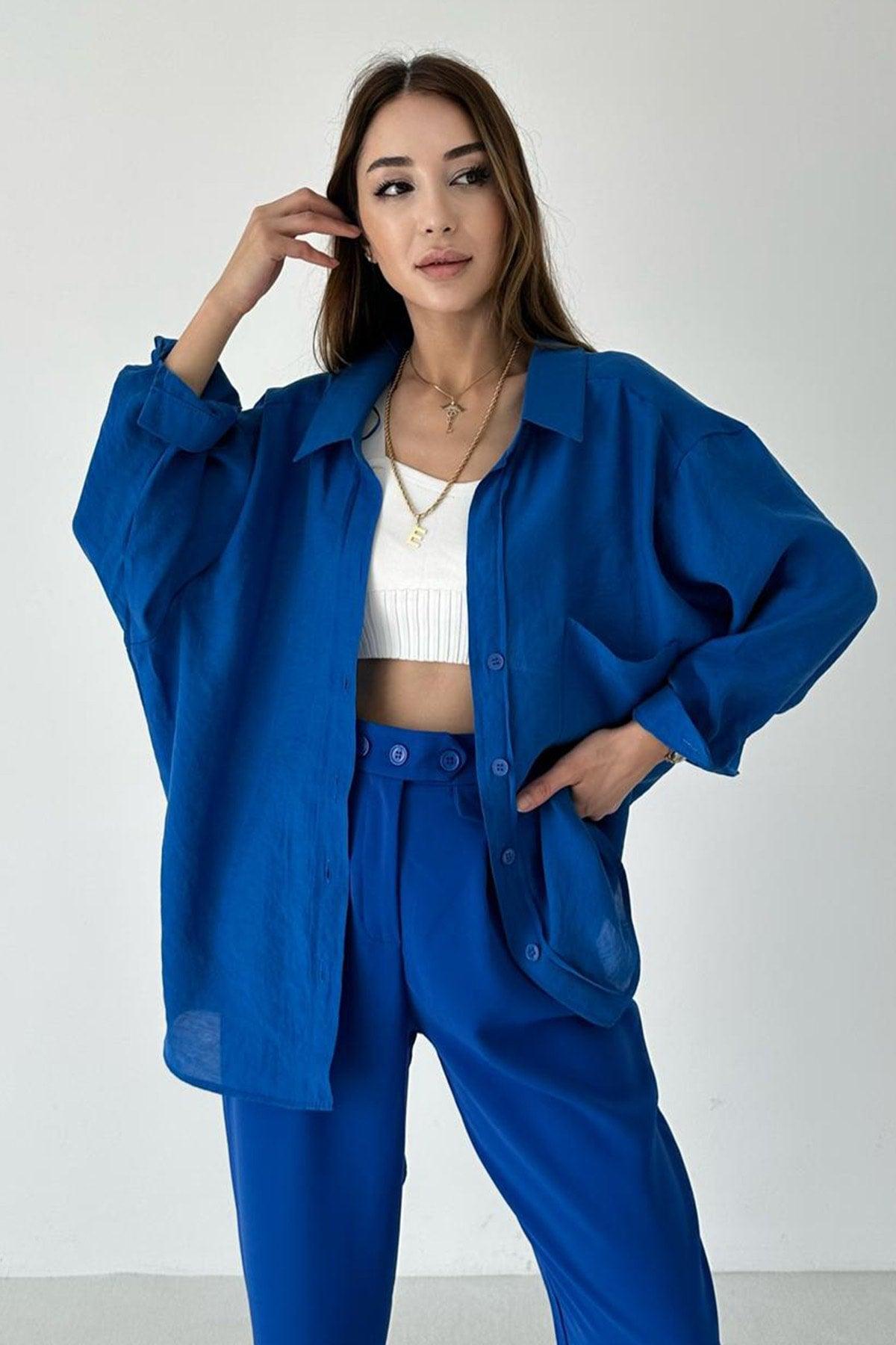 Oversize Basic Trend Shirt - Swordslife