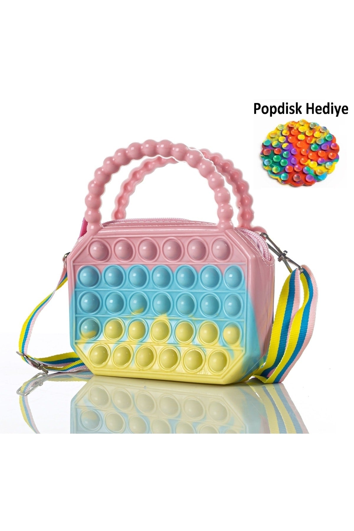 Silicone Popit Shoulder/Hand Bag