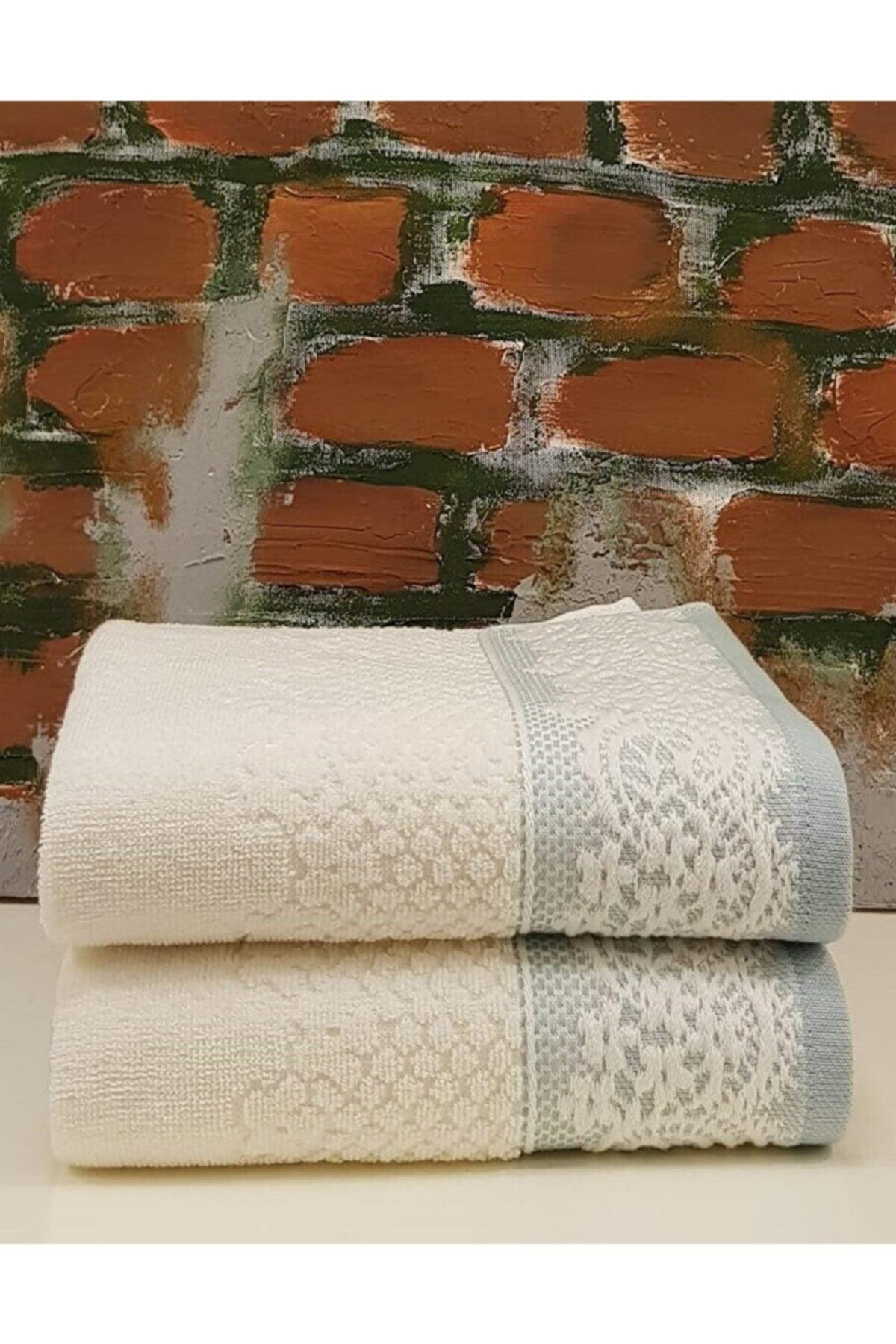 Cotton Evony Towel 2 Pcs Mint Hand Face Towel - Swordslife