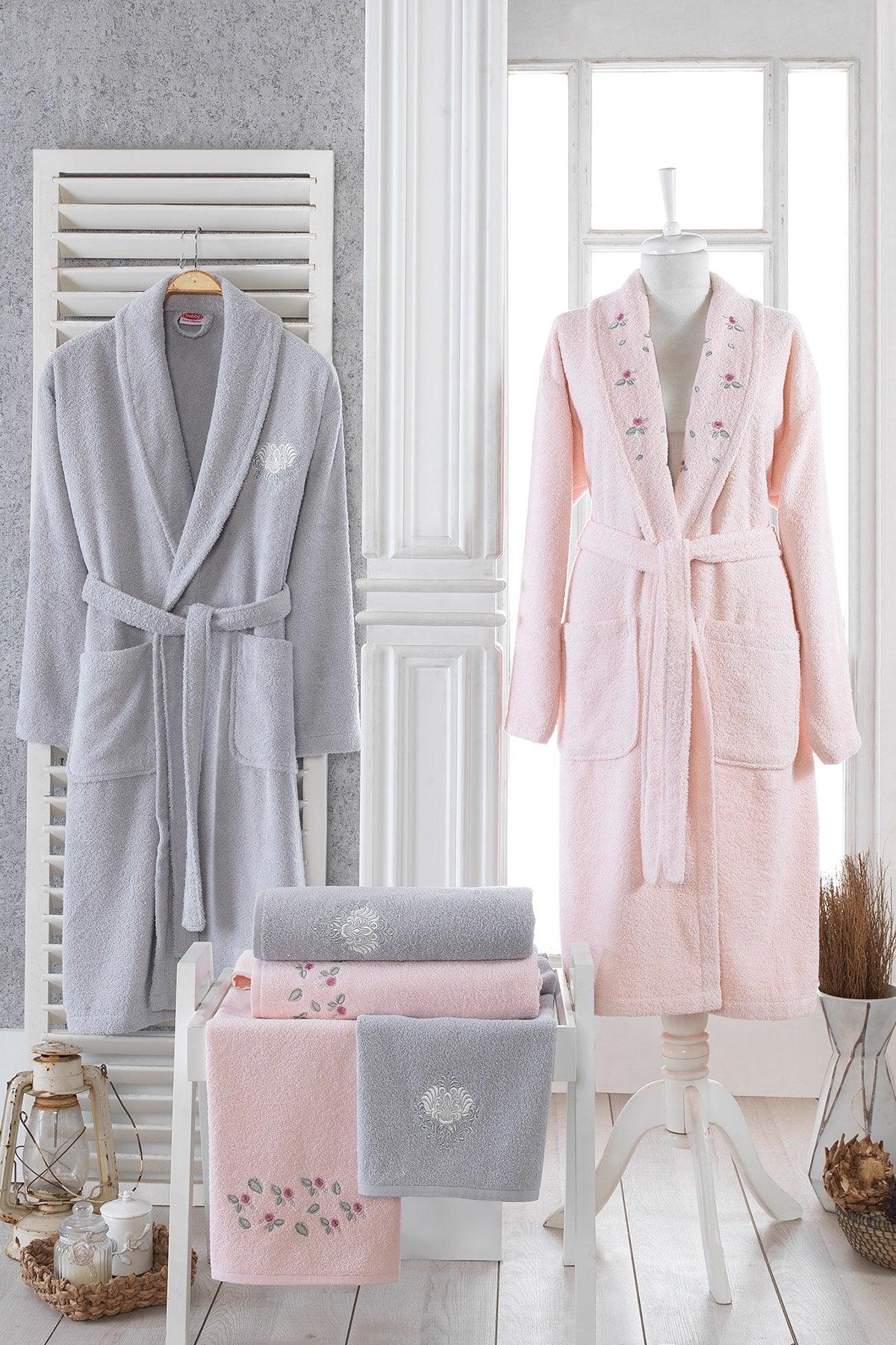 Bera - Gonca Cotton Bathrobe Set of 6 - Swordslife