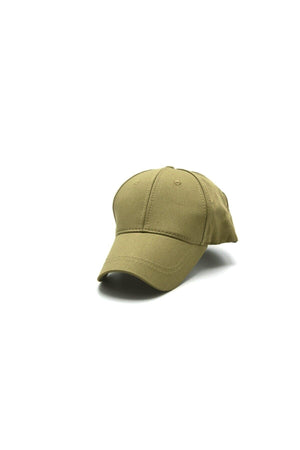 Adjustable Men'S-Women'S Plain Sports Hat With Velcro Back