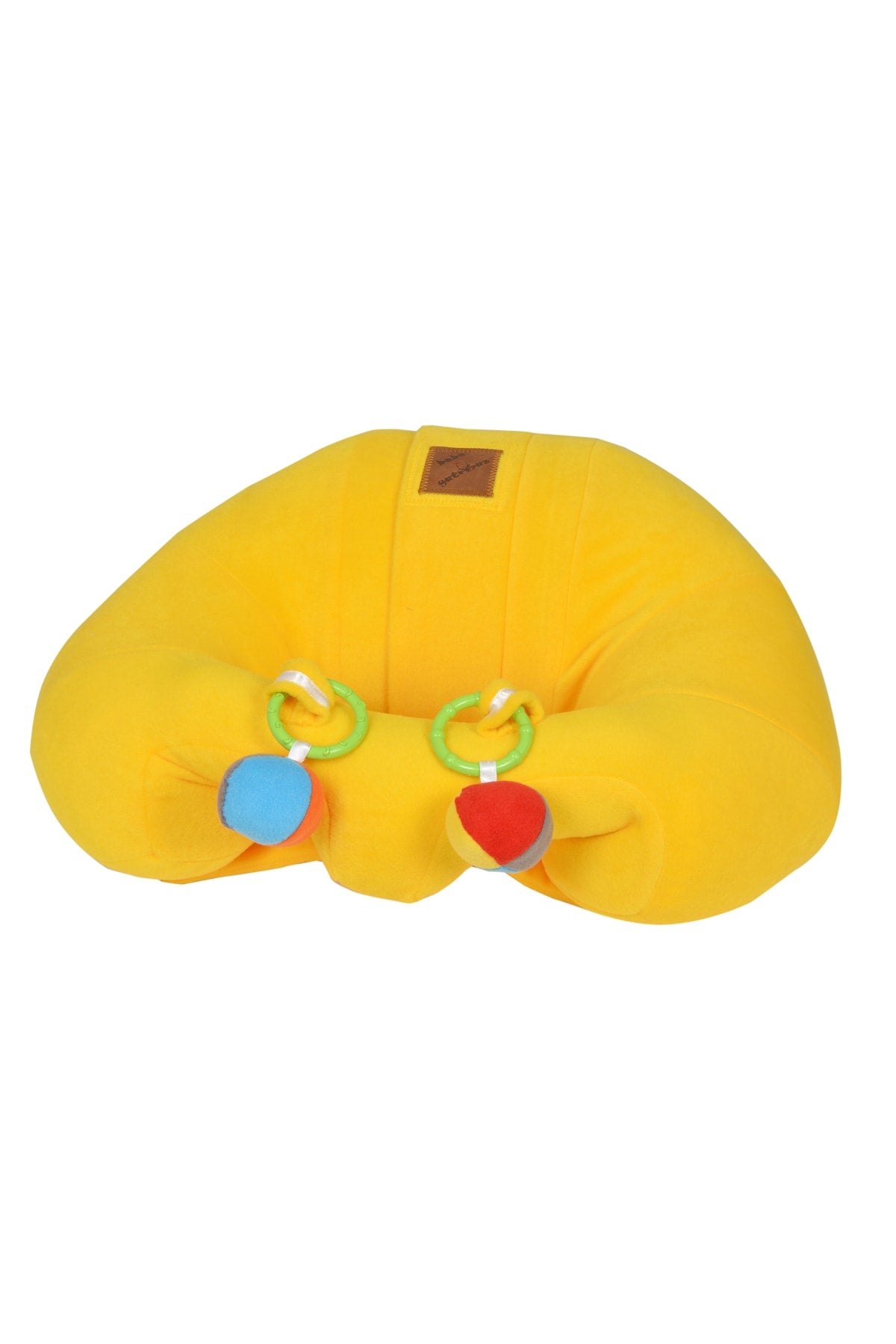 Rattle Yellow Baby Sitting Support Cushion Baby Seat