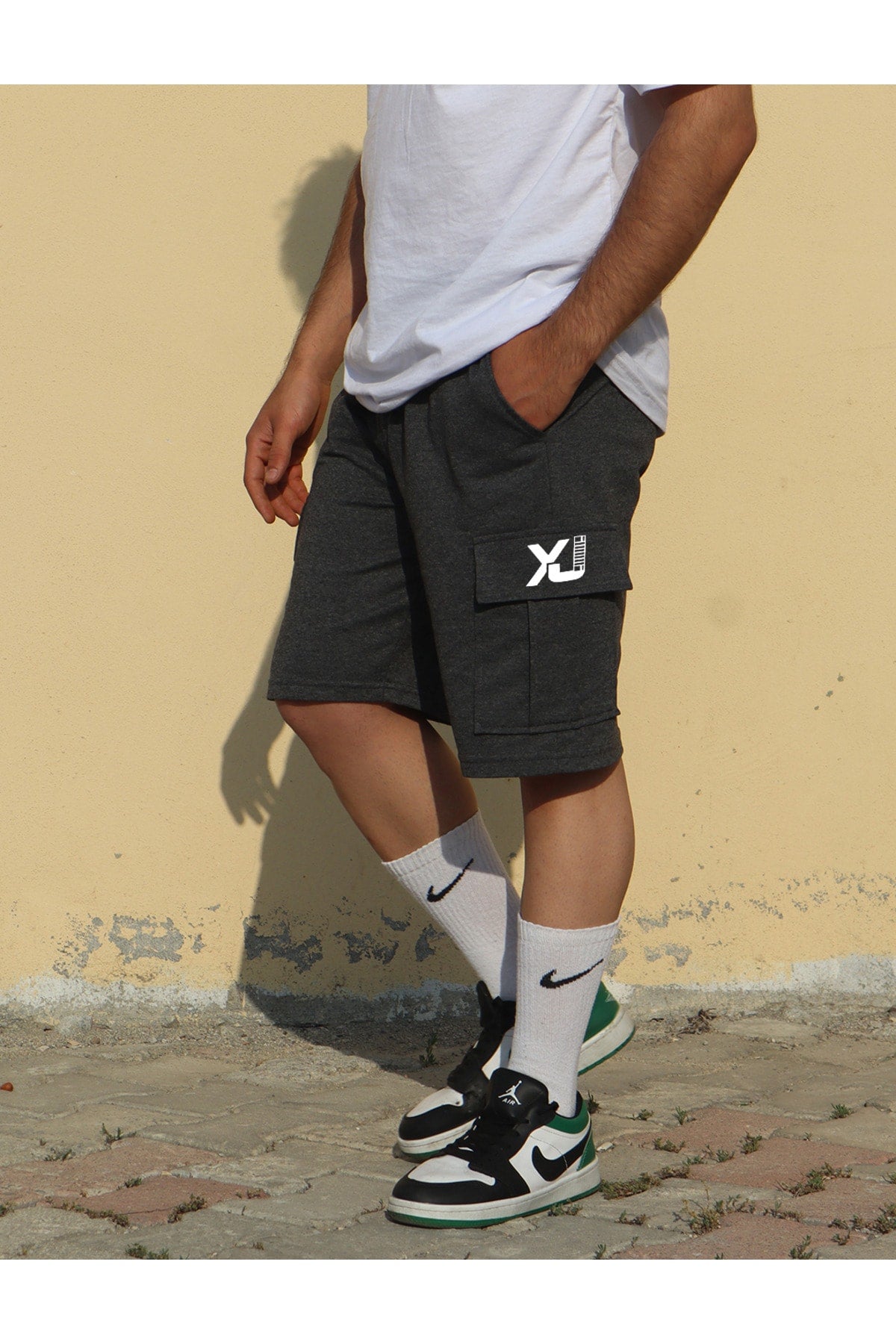 Unisex Xj Reflector Printed Bellows Commando Basic S-Hort With Pocket