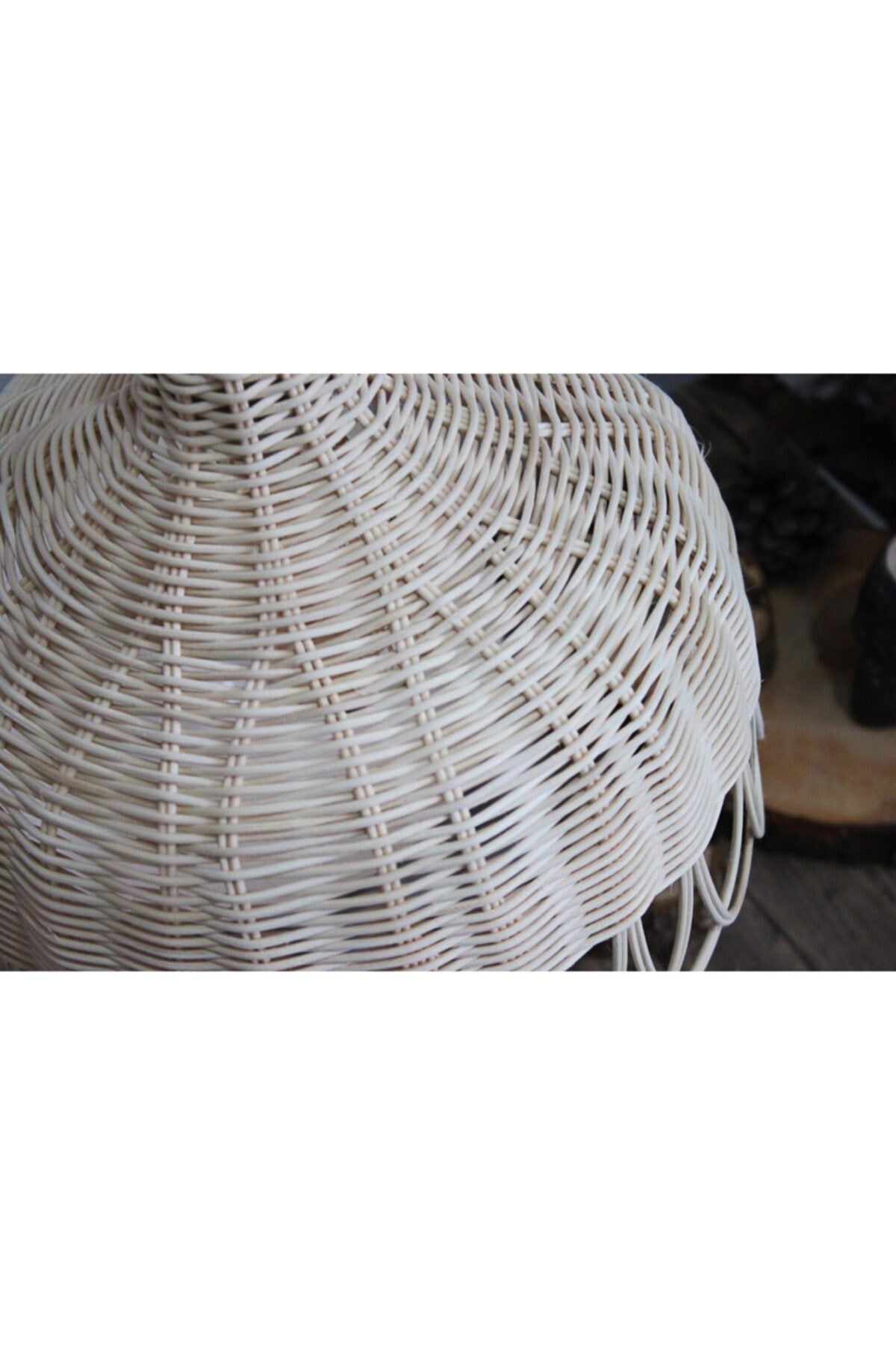 Rattan Bamboo Wicker Chandelier